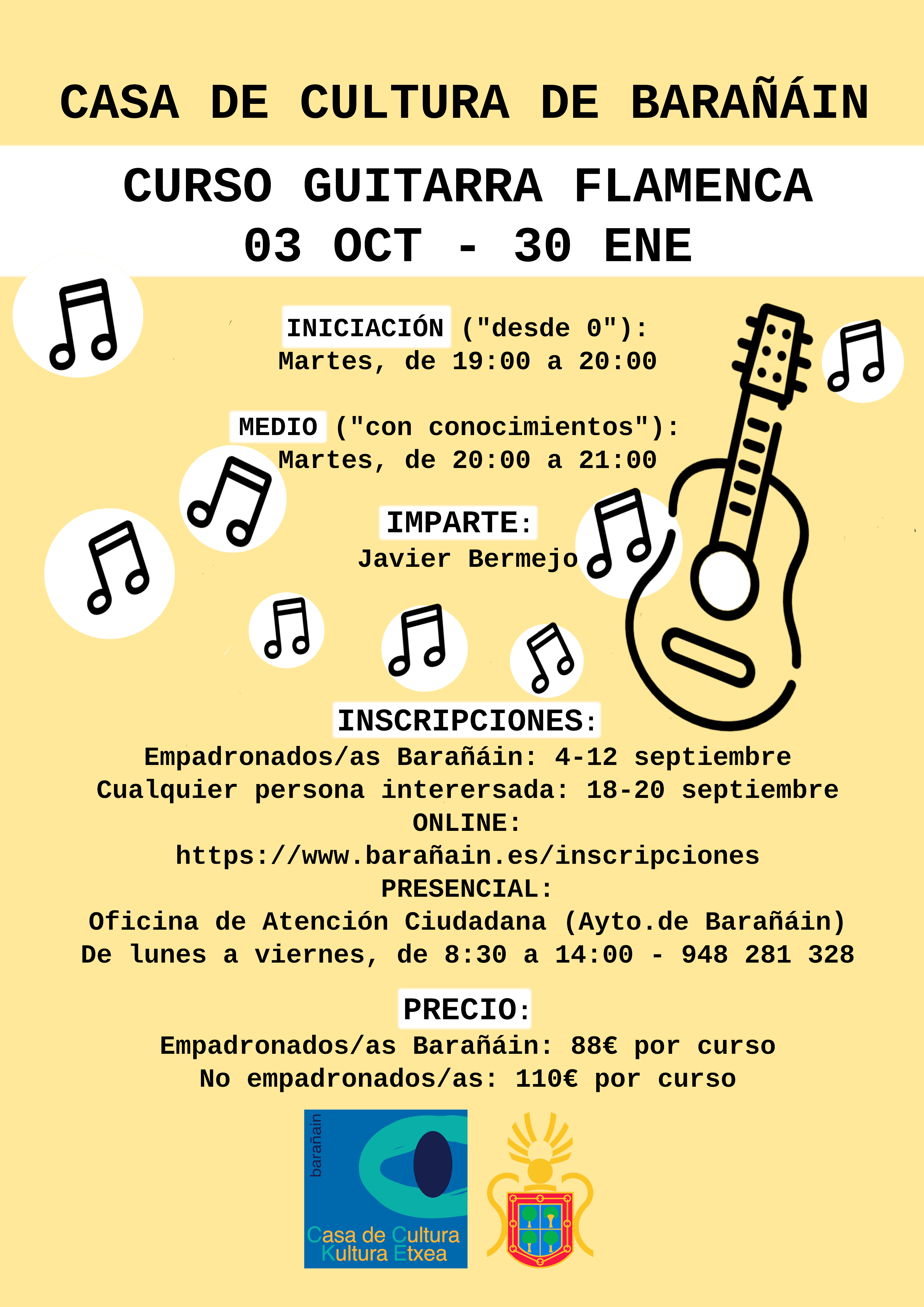 CURSO GUITARRA FLAMENCA
