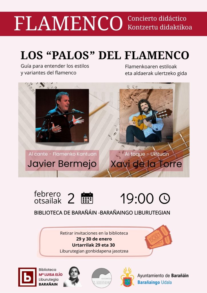 CONCIERTO DIDACTICO. PALOS DEL FLAMENCO.
EL TIRITITRAN